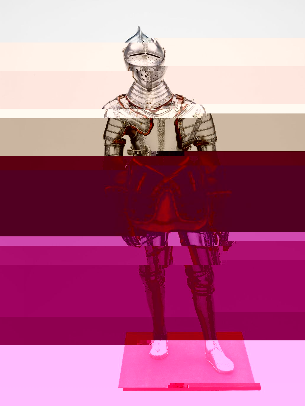 armor glitched in pink